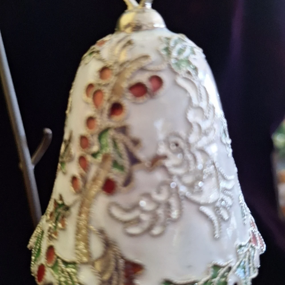 Cloisonni Christmas bell